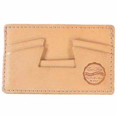 Eat Dust Leather Credit Card Holder Natural 4 Eat Dust Leather Credit Card Holder Natural – Image 2