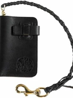 Leather Eat Dust Wallet Black
