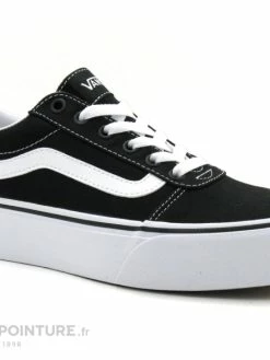 Vans WARD PLATFORM Black White - VN0A3TLC1871 - Basket Plateforme -Eat Dust shop cd24607c73b9e66c561f35ea11d5d5ef 3429701 169028