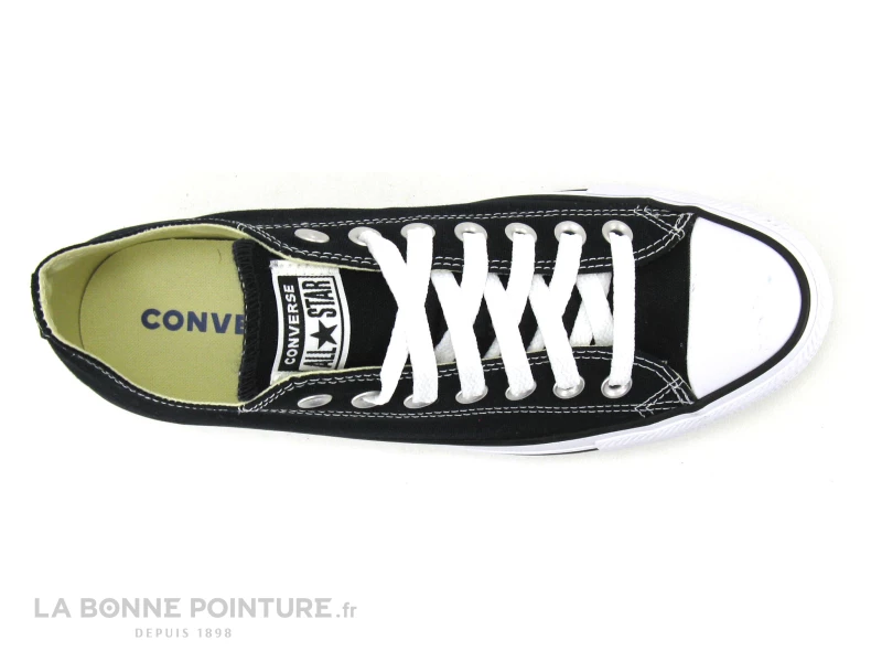 Converse M9166C Chuck Taylor All Star OX Black - Basket Basse Noire 8 Converse M9166C Chuck Taylor All Star OX Black - Basket Basse Noire – Image 6