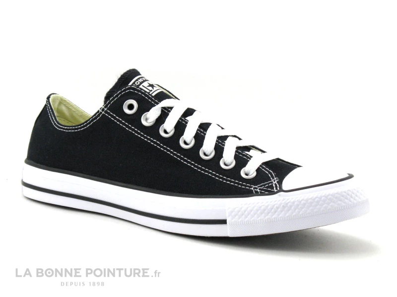 Converse M9166C Chuck Taylor All Star OX Black - Basket Basse Noire 3 Converse M9166C Chuck Taylor All Star OX Black - Basket Basse Noire
