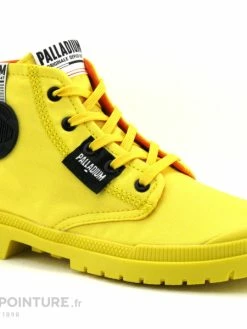 Palladium OVERLAB - Super Lemon - 77371 - Basket Montante Jaune