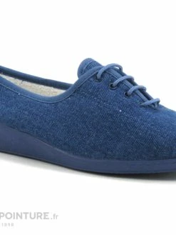 RYB 900 PIQUE Bleu Jean - Chaussure Toile Femme