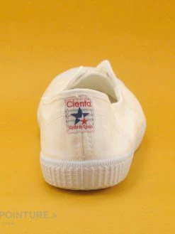 Cienta 70997 05 - Tennis Toile Blanche - Sans Lacet -Eat Dust shop cd24607c73b9e66c561f35ea11d5d5ef img 7566.jpg 169003