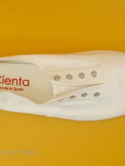 Cienta 70997 05 - Tennis Toile Blanche - Sans Lacet -Eat Dust shop cd24607c73b9e66c561f35ea11d5d5ef img 7568.jpg 169005