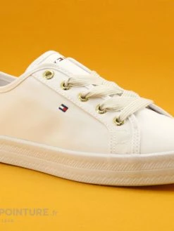 Tommy Hilfiger FW0FW04848 - Basket Femme Blanche