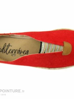 CM Mediterranéa CM Mediterranea 37126001 - Rouge Et Camel - Chaussure Espadrille -Eat Dust shop cd24607c73b9e66c561f35ea11d5d5ef img 9710.jpg 171294